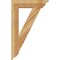 Ekena Millwork Traditional Traditional Rough Sawn Bracket, Western Red Cedar, 4"W x 20"D x 32"H BKT04X20X32TRA01RWR - alternate 4